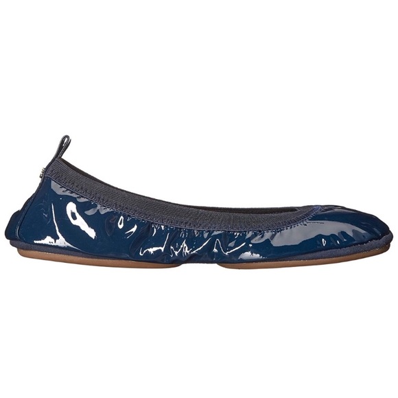 Yosi Samra Shoes - Yosi Samra Blue Foldable Ballet Flats Size 7